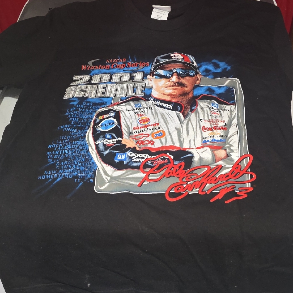 Chase Authentics Black NASCAR Graphic Tee
